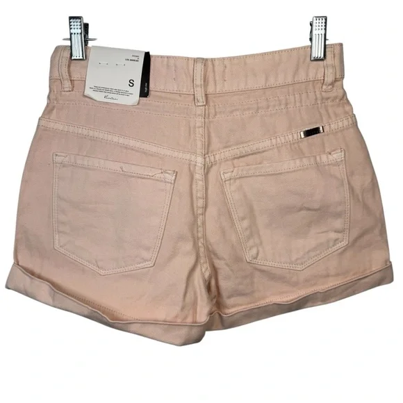 Kancan Azalea High Rise Draw String Shorts Pink Women’s Small - Picture 4 of 15